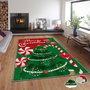 Conceptum Alfombra de Terciopelo Multicolor 120 x 180 cm